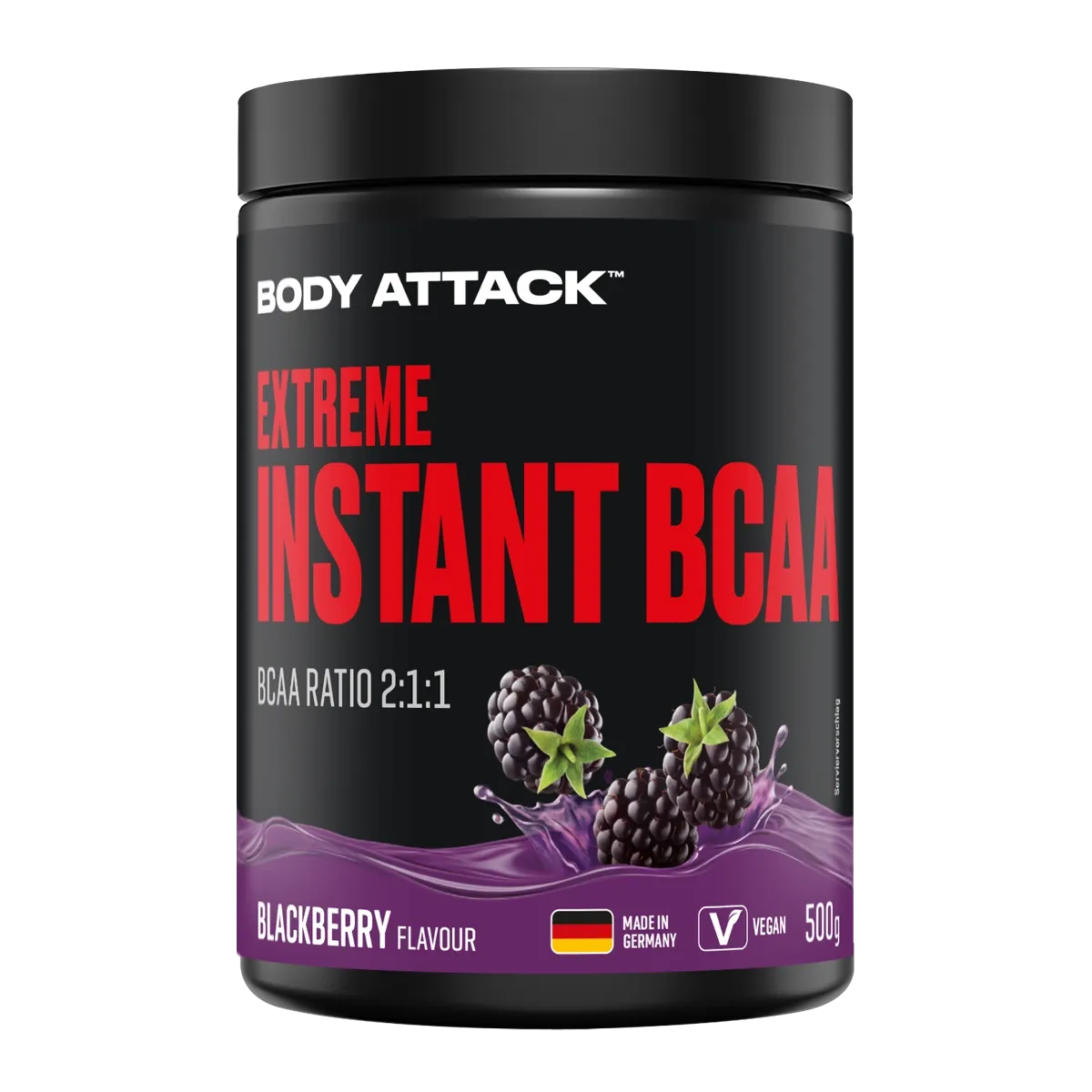 BODY ATTACK - Extreme Instant BCAA 500g
