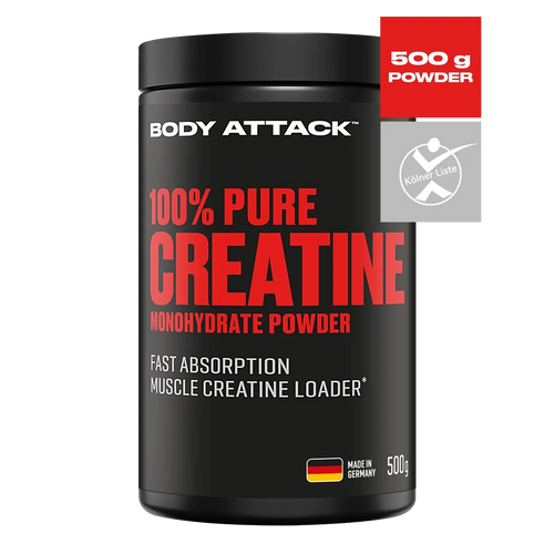 BODY ATTACK - 100% Pure Creatine 500g