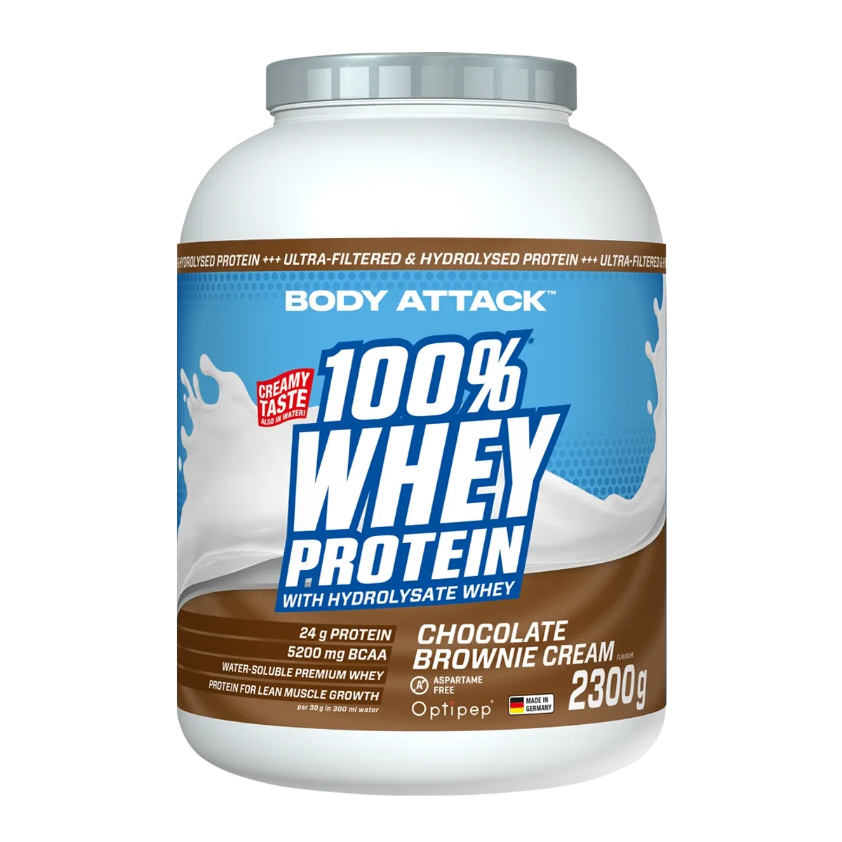 BODY ATTACK - 100% Whey Protein 2.3KG