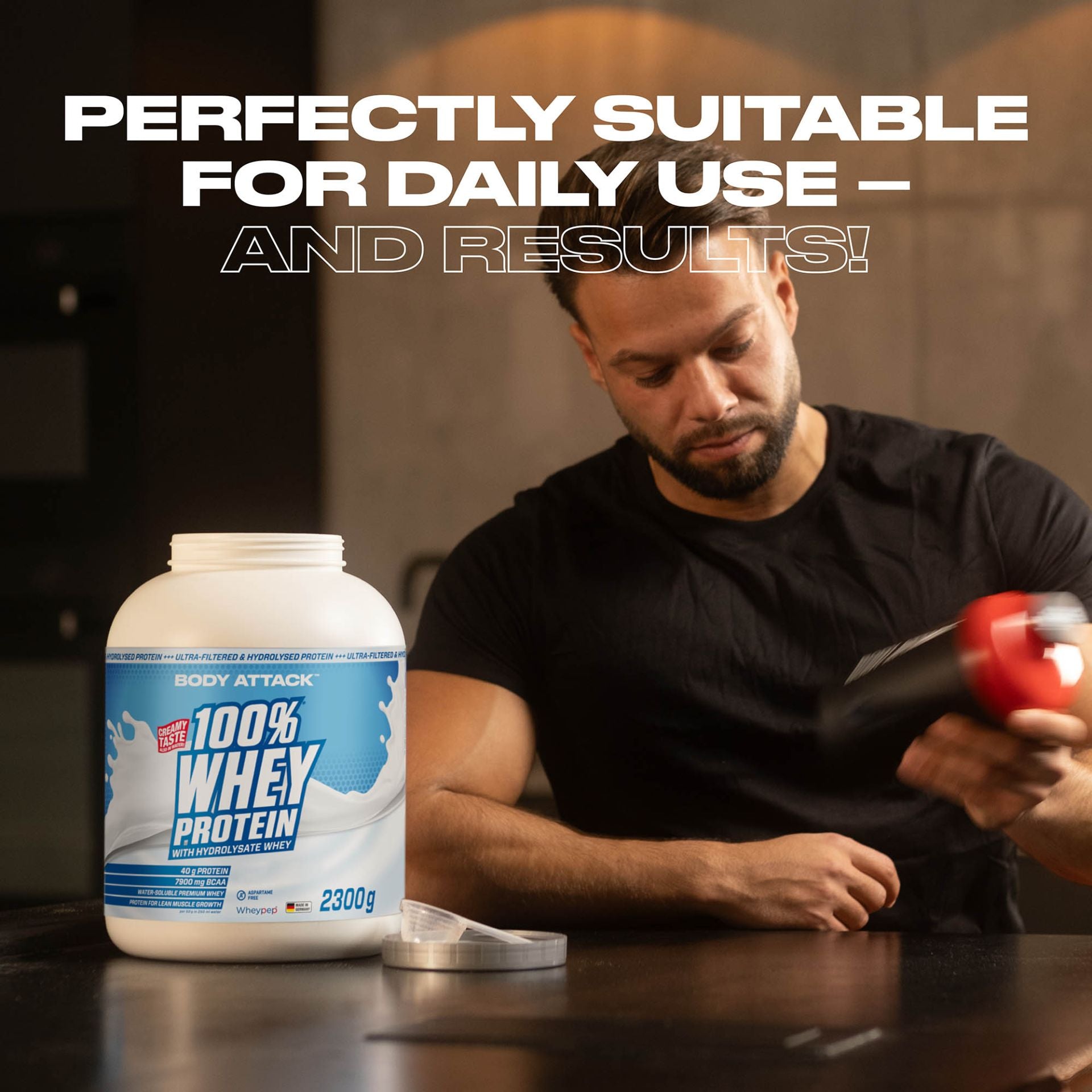 BODY ATTACK - 100% Whey Protein 2.3KG